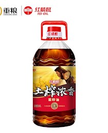 紅蜻蜓土榨濃香菜籽油5L